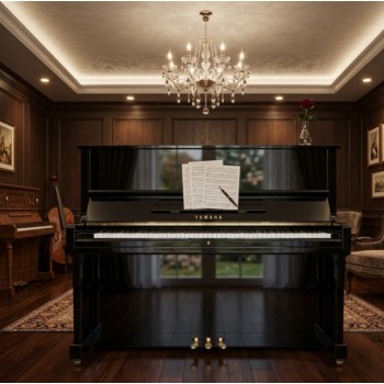 بيانو فاخر مصنوع من الخشب الطبيعي بيانو فاخر مصنوع من الخشب الطبيعي