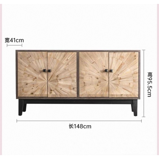 كونسول جداري لمسة من الفخامة العصرية والطابع الطبيعي إلى غرفة المعيشة 3205