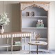 كونسول جداري خشبي بتصميم كلاسيكي ريفيL8804 كونسول جداري خشبي بتصميم كلاسيكي ريفيL8804