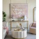 طاولة قهوة فاخرة متعددة الأضلاع مرصعة بصدف الطبيعي L8803 طاولة قهوة فاخرة متعددة الأضلاع مرصعة بصدف الطبيعي L8803