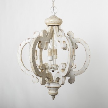 ثريا سقفيه خشب K3880