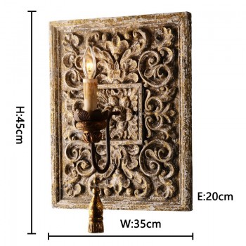 وحدة اضاءة خشب K4644