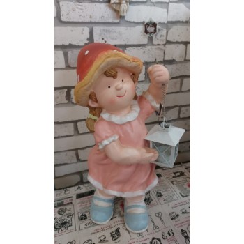 تحفة بنت حاملة الفانوس ملائم للحدائق 