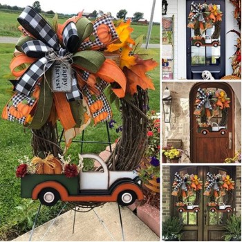 اكليل جداري بتصميم الخريف 