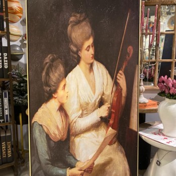 لوحة باطار خشبي مذهب -k5 لوحة باطار خشبي مذهب -k5