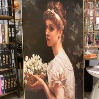 لوحة بإطار خشبي مذهب -k1 لوحة بإطار خشبي مذهب -k1