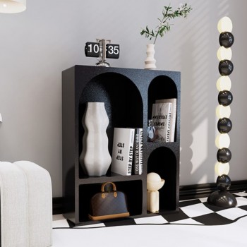 وحدة رفوف مصنوعه من الخشب الطبيعي -L2005