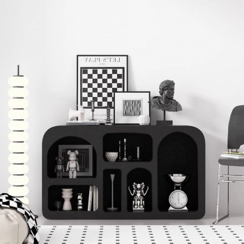 كانسول جداري اسود  كلاسيك -L2007