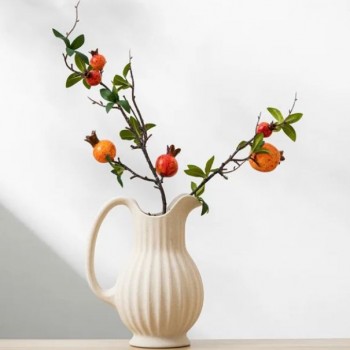 زهريه من سراميك بتصميم ريفي -L2636 زهريه من سراميك بتصميم ريفي -L2636