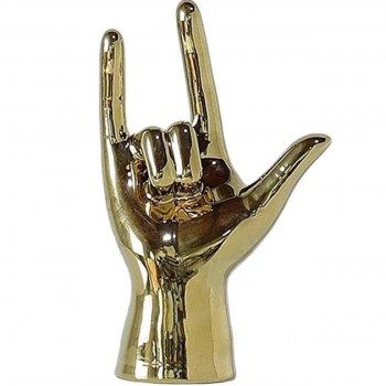 تحفة يد ذهبي مكتبي 