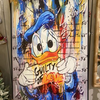 لوحه جداري باطار خشبي اسود -k24