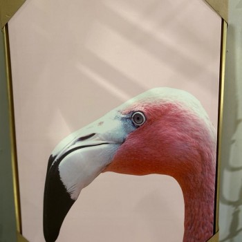 لوحه جداريه باطار ذهبي خشبي 55