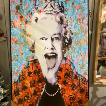 لوحه جداري باطار خشبي اسود -k25