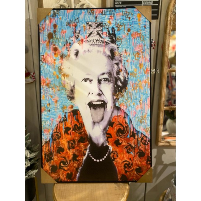 لوحه جداري باطار خشبي اسود -k25