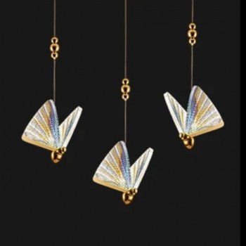 اضائه سقفيه بفرشات ثلاثيه متناغمه 