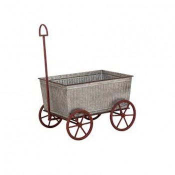 عربه معدنيه بعجلات 