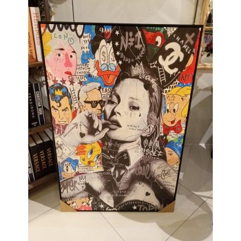 لوحه جداريه باطار خشبي اسود -k50 لوحه جداريه باطار خشبي اسود -k50