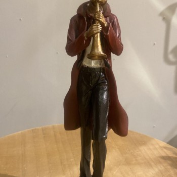 تحفة عازف من سراميك ملائم لديكور المنزل 