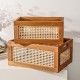 صندوق خشبي بتصميم ريفي متوفر الحجمين -2854