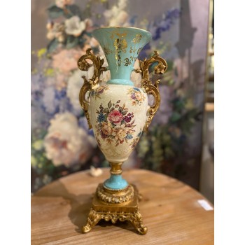 فازه بتصميم اروبي فاخر من سراميك L2981 فازه بتصميم اروبي فاخر من سراميك L2981