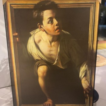 لوحه جداري باطار خشبي اسود -k20