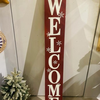 لوحه جداريه بستايل شتوي بعبارة welcome-56 لوحه جداريه بستايل شتوي بعبارة welcome-56