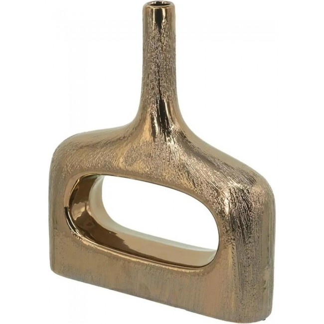 فازه سيراميك ديكور بتصميم مجوف بتصميم عصرية وفنية، تتميز بتصميمها الفريد  8201