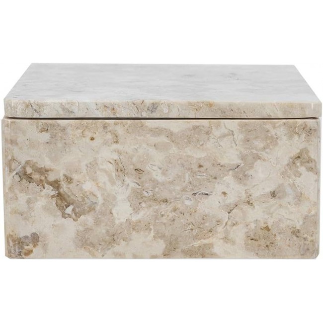  صندوق مجوهرات من حجر الترافرتين عالي الجوده 8311