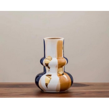 فازه سراميك فنيه تجريديه بلمسات عصريه مثالي لديكور المنزل 8282