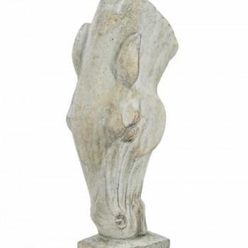 فازه فنيه رأس حصان تجريدي لديكور المنزل 8237