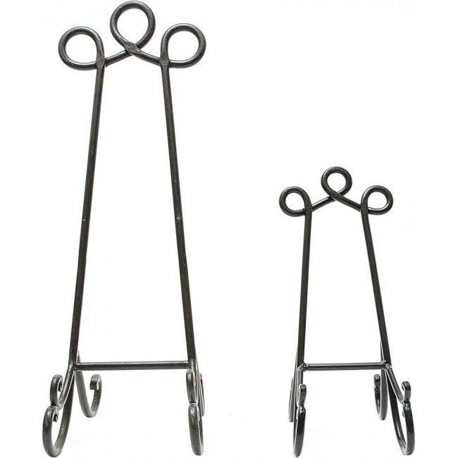  حامل عرض لوحات معدني بتصميم كلاسيك اوربي متوفر الحجمين 8271