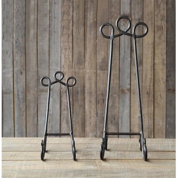  حامل عرض لوحات معدني بتصميم كلاسيك اوربي متوفر الحجمين 8271