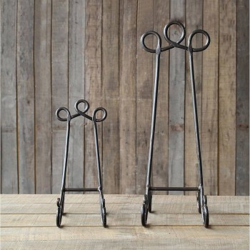  حامل عرض لوحات معدني بتصميم كلاسيك اوربي متوفر الحجمين 8271