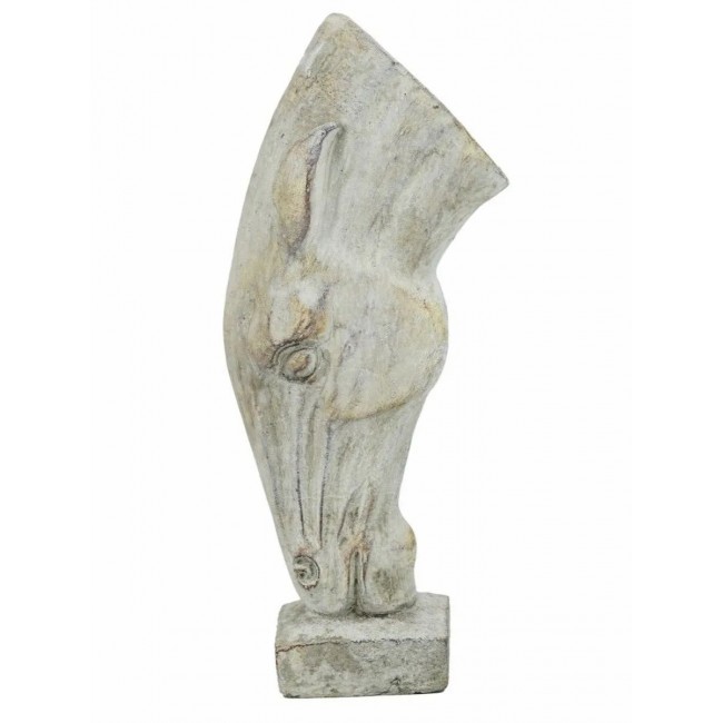 فازه فنيه رأس حصان تجريدي لديكور المنزل 8237