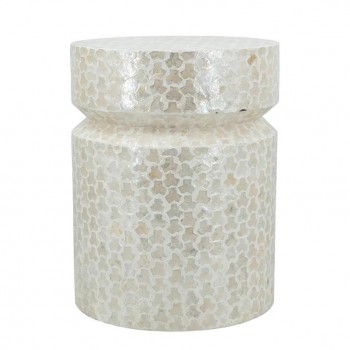  طاولة جانبيه بلمسة عصريه مطعم بصدف طبيعي 8184