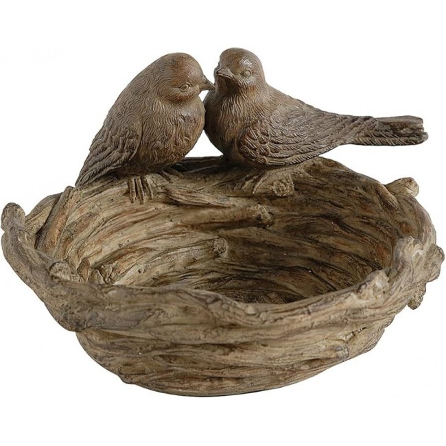 تحفه عش عصافير مصنوع من الراتنج 8252