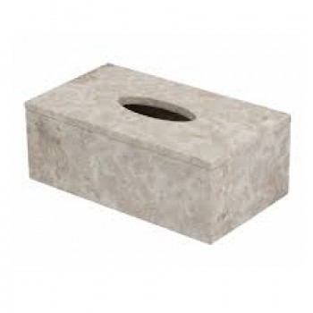 علبه مناديل من الحجر الطبيعي بلمسه كلاسيكيه فاخره 8273