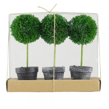 طقم نبات كره بمركن بتصميم ريفي العدد 3 قطع 8372 طقم نبات كره بمركن بتصميم ريفي العدد 3 قطع 8372