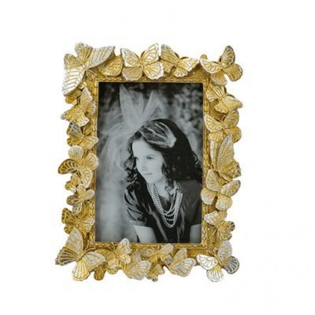 برواز صور بتصميم جناح الفراشة الذهبي الفاخر متوفر الحجمين 8305 برواز صور بتصميم جناح الفراشة الذهبي الفاخر متوفر الحجمين 8305