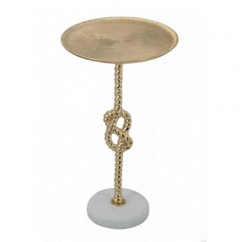 طاوله دائريه عصريه بعقده معدنيه وقاعده رخام 8058 طاوله دائريه عصريه بعقده معدنيه وقاعده رخام 8058