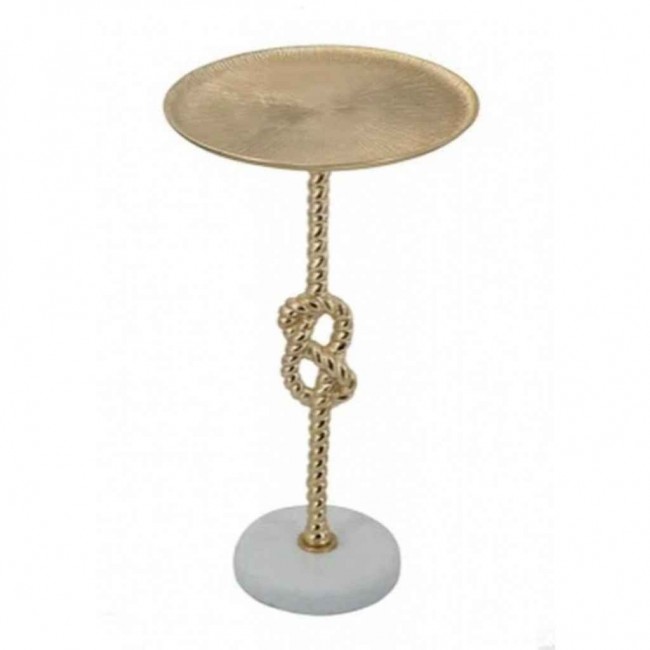 طاوله دائريه عصريه بعقده معدنيه وقاعده رخام 8058 طاوله دائريه عصريه بعقده معدنيه وقاعده رخام 8058