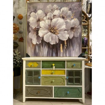 كونسول خشبيه ريفي -10426