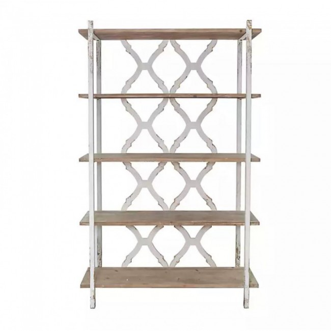 كونسول جداري من الخشب الطبيعي بارفف بتصميم اوربي  8208