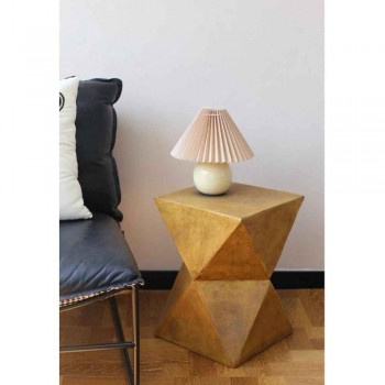 طاوله جانبيه من سيراميك بتصميم هندسي رائع L8174 طاوله جانبيه من سيراميك بتصميم هندسي رائع L8174