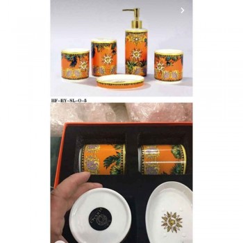 طقم حمام سيراميك فرزاتشي 5 قطع -3 -L4109 طقم حمام سيراميك فرزاتشي 5 قطع -3 -L4109