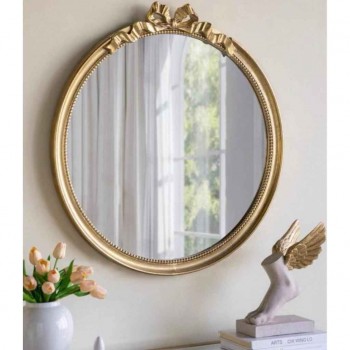 مرايا فيونكه مستديره جداري باطار مزخرف اوربي 8143 برتفاع 81.5cm مرايا فيونكه مستديره جداري باطار مزخرف اوربي 8143 برتفاع 81.5cm
