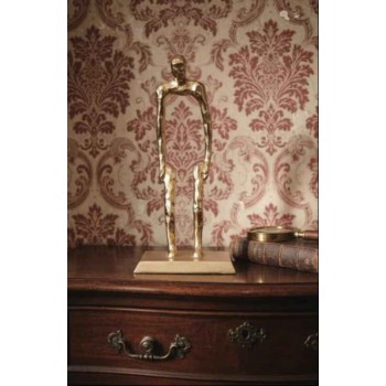 تحفه ديكور تجريدي مجوف مصنوع من المعدن بلمسات عصريه 8348