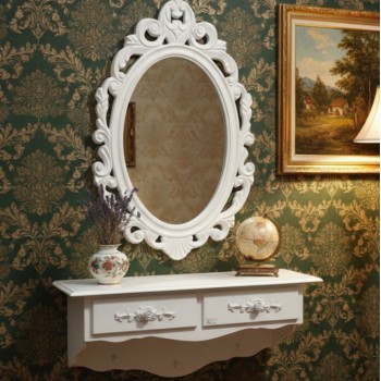 طقم مدخل أنيق باللون الأبيض يجمع بين الطراز الاوربي والعصري 2415