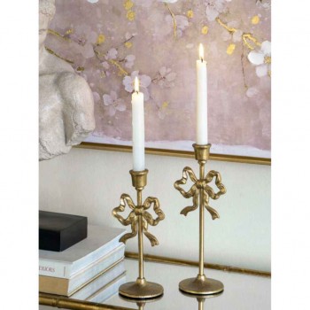 طقم شمعدانات حبتين مصنوع من المعدن المشغول فنتيج ستايل 8046 طقم شمعدانات حبتين مصنوع من المعدن المشغول فنتيج ستايل 8046