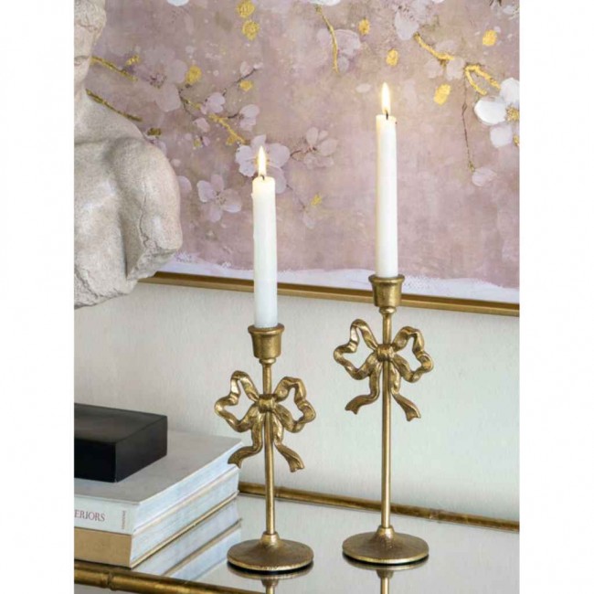 طقم شمعدانات حبتين مصنوع من المعدن المشغول فنتيج ستايل 8046 طقم شمعدانات حبتين مصنوع من المعدن المشغول فنتيج ستايل 8046